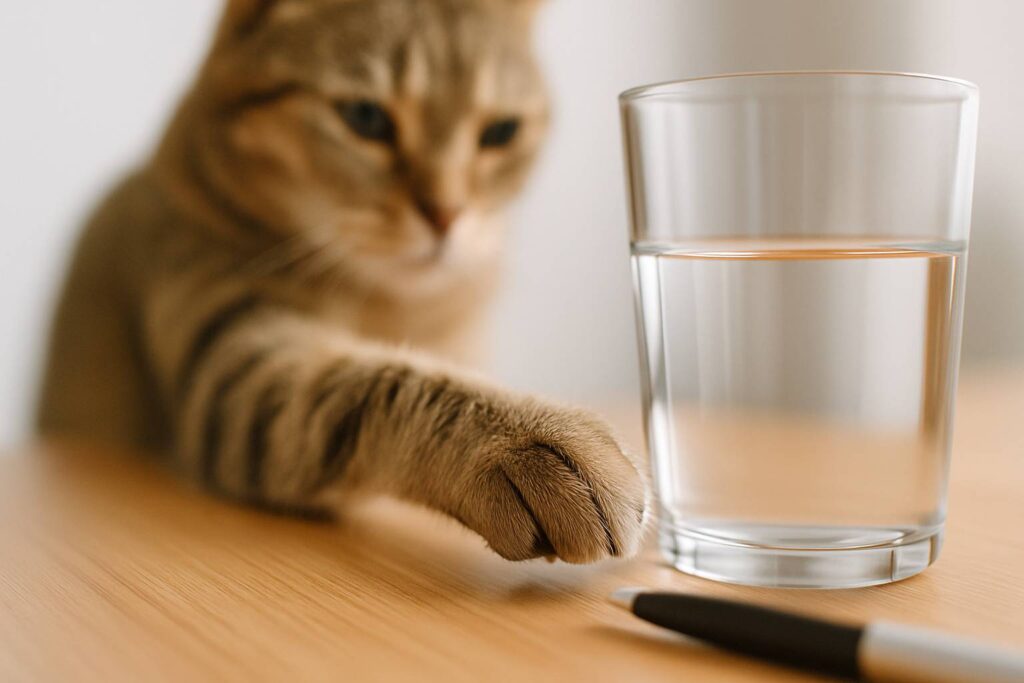 Why Cats Knock Things Over — The Funny Science Behind the Chaos