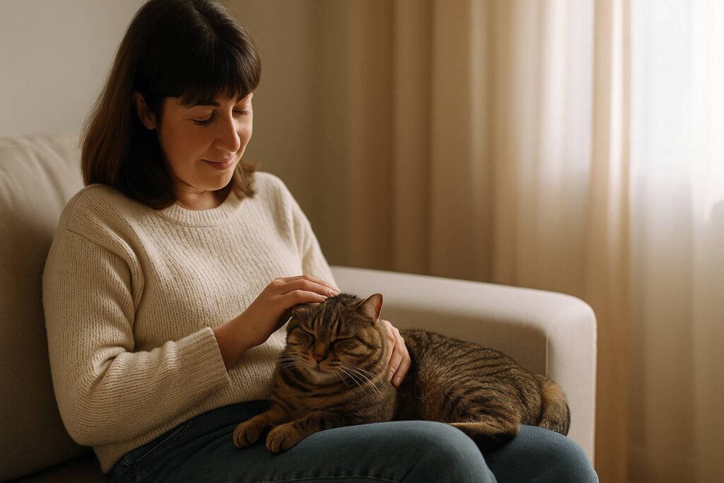 Feeling Stressed? Here’s How Your Cat Can Help You Relax